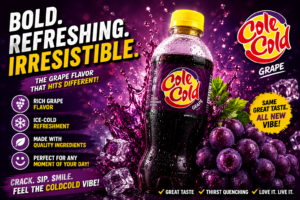 Cole Cold Grapes 355 ml X 24 units