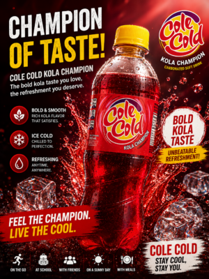 Cole Cold Kola Champion 355 ml X 24 units