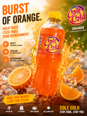 Cole Cold Orange 355 ml X 24 units