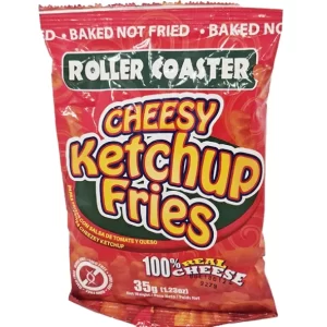 Roller Coaster Real Cheese Balls 40 grams X 12 units  X 4 packs
