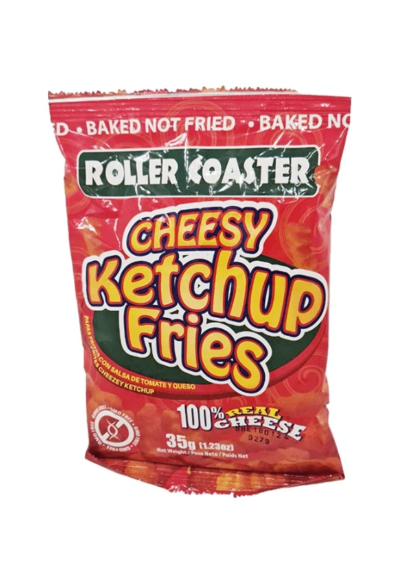 Roller Coaster Real Cheese Balls 40 grams X 12 units  X 4 packs