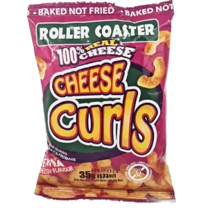 Roller Coaster Cheese Curls 35 grams X 12 units  X 4 packs
