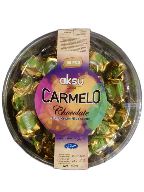 Aksu Carmelo 50 Pieces - 500 grams X 16 units