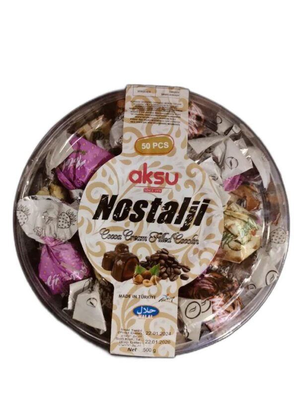 Aksu Nostalji 50 Pieces - 500 grams X 16 units