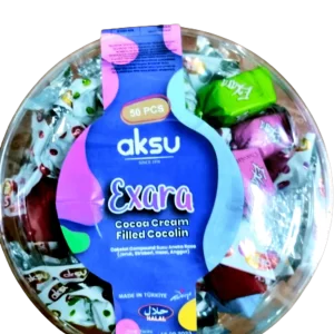 Aksu Exara Cocoa Cream 50 Pieces - 500 grams X 16 units