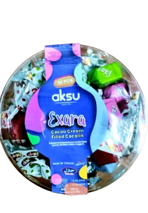 Aksu Exara Cocoa Cream 50 Pieces - 500 grams X 16 units