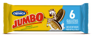 Bectors Jumbo Vanila Cookies 45 grams X 12 X 4 units