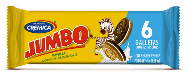 Bectors Jumbo Vanila Cookies 45 grams X 12 X 4 units