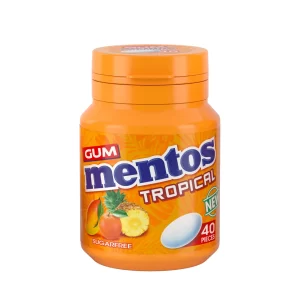 Mentos Tropical gum (24 in a tray) X 6 units