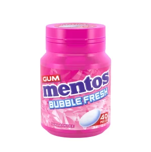 Mentos Bubble Fresh gum (24 in a tray) X 6 units