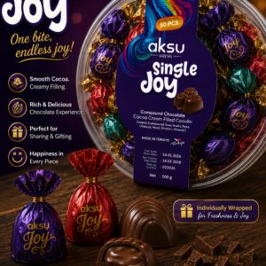 Aksu Single Joy 50 Pieces - 500 grams X 16 units