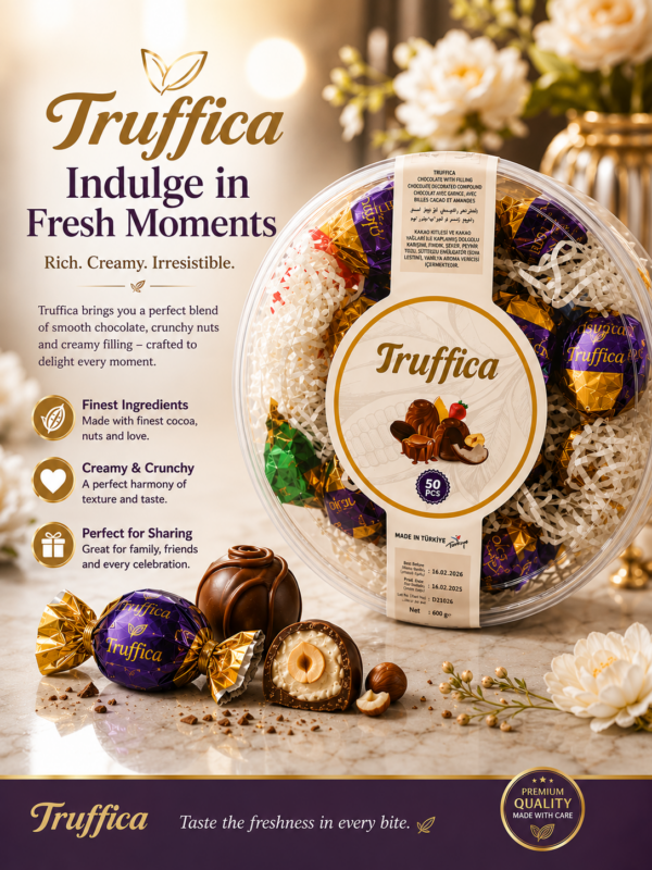 Aksu Truffica 50 Pieces – 500 grams X 16 units