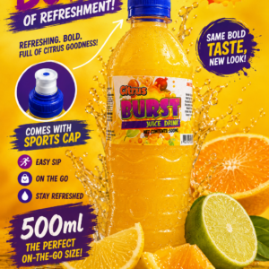 Burst Citrus Juice Drink 500 ml X 24 units