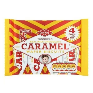 Tunnocks Caramel 4 bars X 30 grams X 44 units