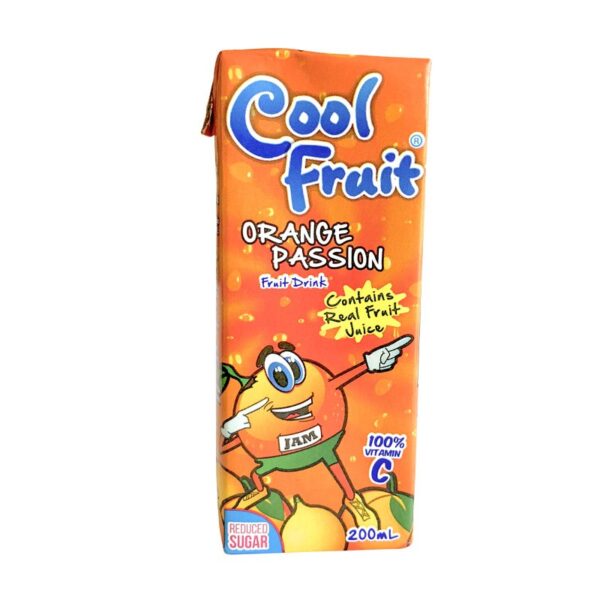 Cool fruit Juice - Orange Passion - 200 ml X 24 units