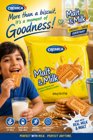 Bectors Malt & Milk 25 grams X 12 X 24 units
