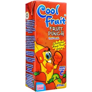 Cool fruit Juice - Fruit Punch - 200 ml X 24 units