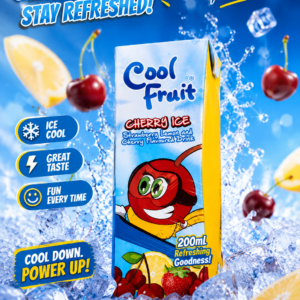 Cool fruit Juice - Cherry Ice - 200 ml X 24 units