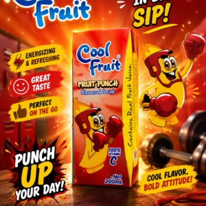 Cool fruit Juice - Fruit Punch - 200 ml X 24 units