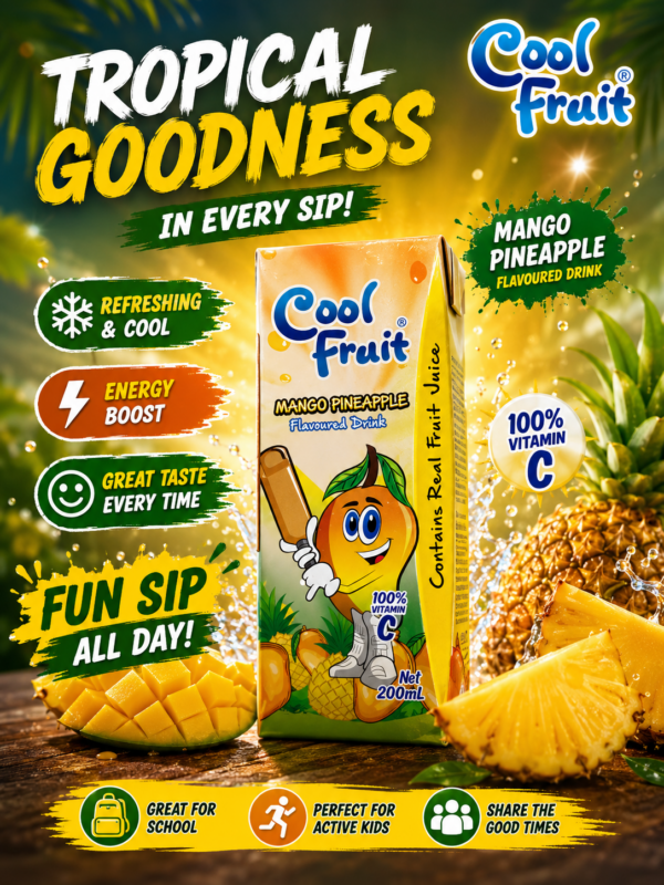Cool fruit Juice - Mango Pine - 200 ml X 24 units