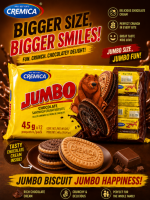 Bectors Jumbo Chocolate Cookies 45 grams X 12 X 4 units