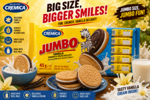 Bectors Jumbo Vanila Cookies 45 grams X 12 X 4 units