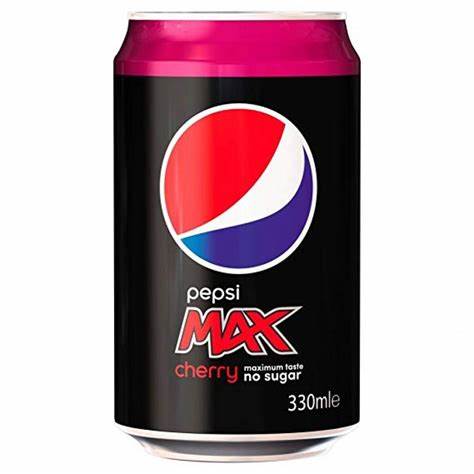 Pepsi Max Cherry 330 ml X 24 units