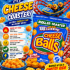 Roller Coaster Real Cheese Balls 40 grams X 12 units  X 4 packs