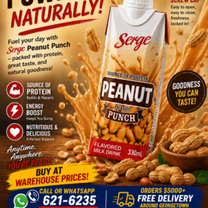 Serge - Peanut Punch Drink - 330 ml X 18 units