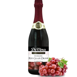 Devina Red Grape Non-Alcoholic Drink 75 cl - 750 ml X 12 units