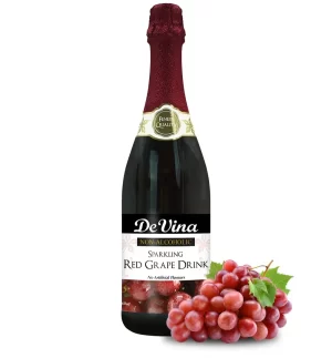 Devina Red Grape Non-Alcoholic Drink 75 cl - 750 ml X 12 units