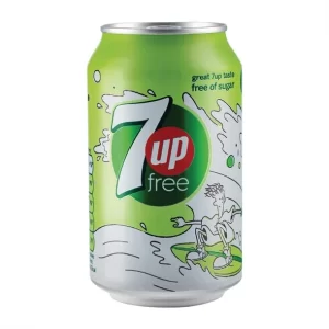 7UP Sugar Free 330 ml X 24 units