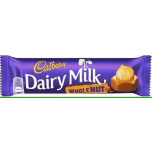Cadbury Dairy Milk Wholenut 49 grams X 48 units