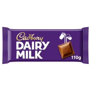 Cadbury Dairy Milk 110 grams X 21 units