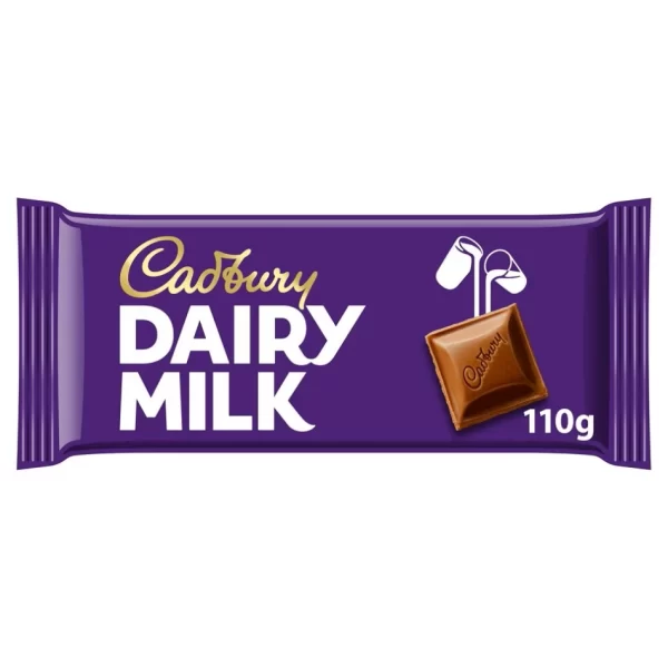 Cadbury Dairy Milk 110 grams X 21 units