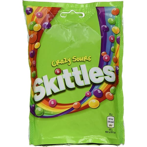 Skittles Crazy Sour 136 grams X 15 units