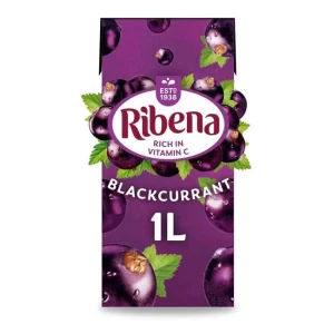 Ribena Blackcurrant 1000 ml X 12 units