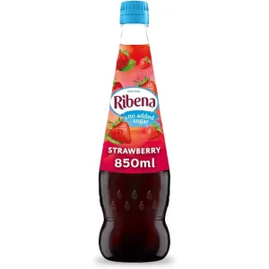 Ribena Strawberry 850 ml X 12 units