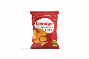 Sunridge Chips - Hot 'N' Spicy  50g X 12