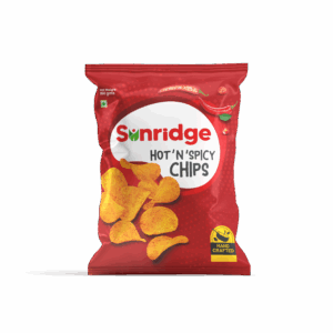 Sunridge Chips - Hot 'N' Spicy  50g X 12