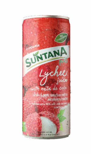 Suntana Juice - Lychee 250ml X 24 Tins