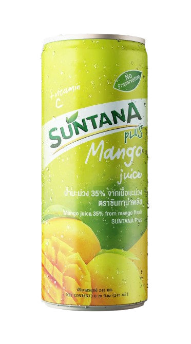 Suntana Juice - Mango 250ml X 24 Tins