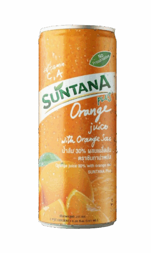 Suntana Juice - Orange 250ml X 24 Tins