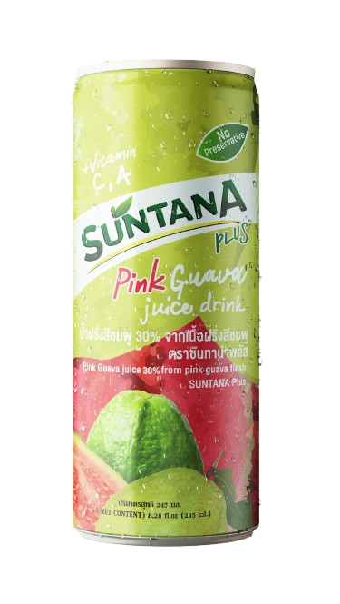 Suntana Juice - Pink Guava 250ml X 24 Tins