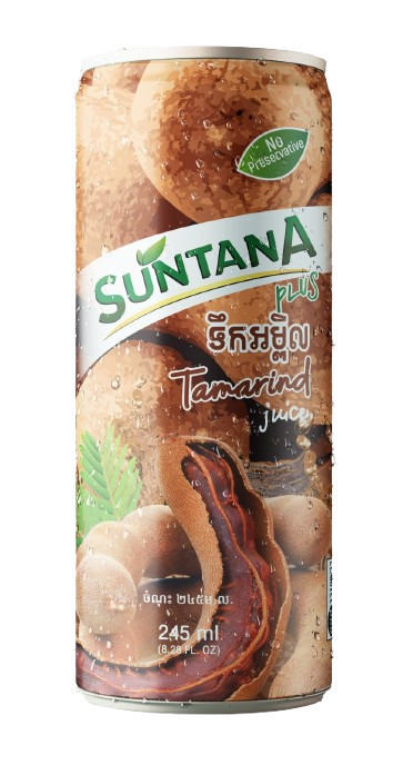 Suntana Juice - Tamarind 250ml X 24 Tins