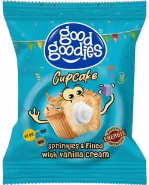 Good Goodies Cup Cake - Vanilla Sprinkles 12 X 24 Units