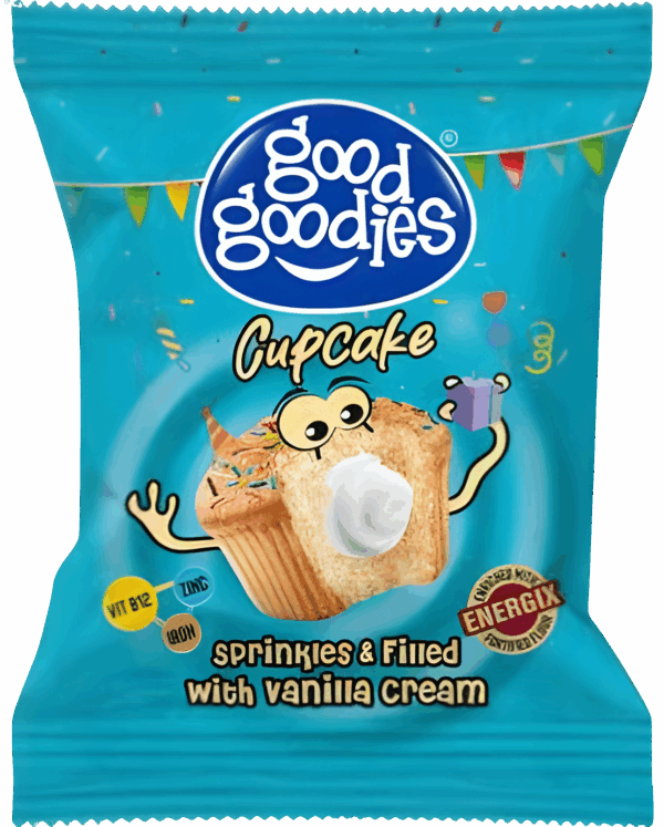 Good Goodies Cup Cake - Vanilla Sprinkles 12 X 24 Units
