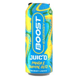 Boost Energy - Mango Tropical Bliz 500ml X 12 Tins