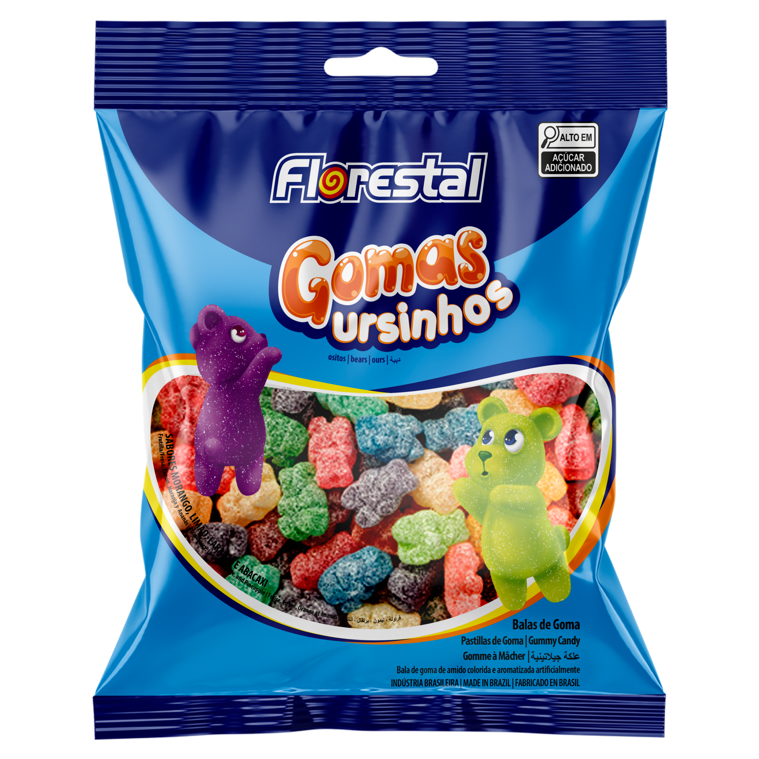 Florestal Gomas Jelly Candy - Bear - 150gx36