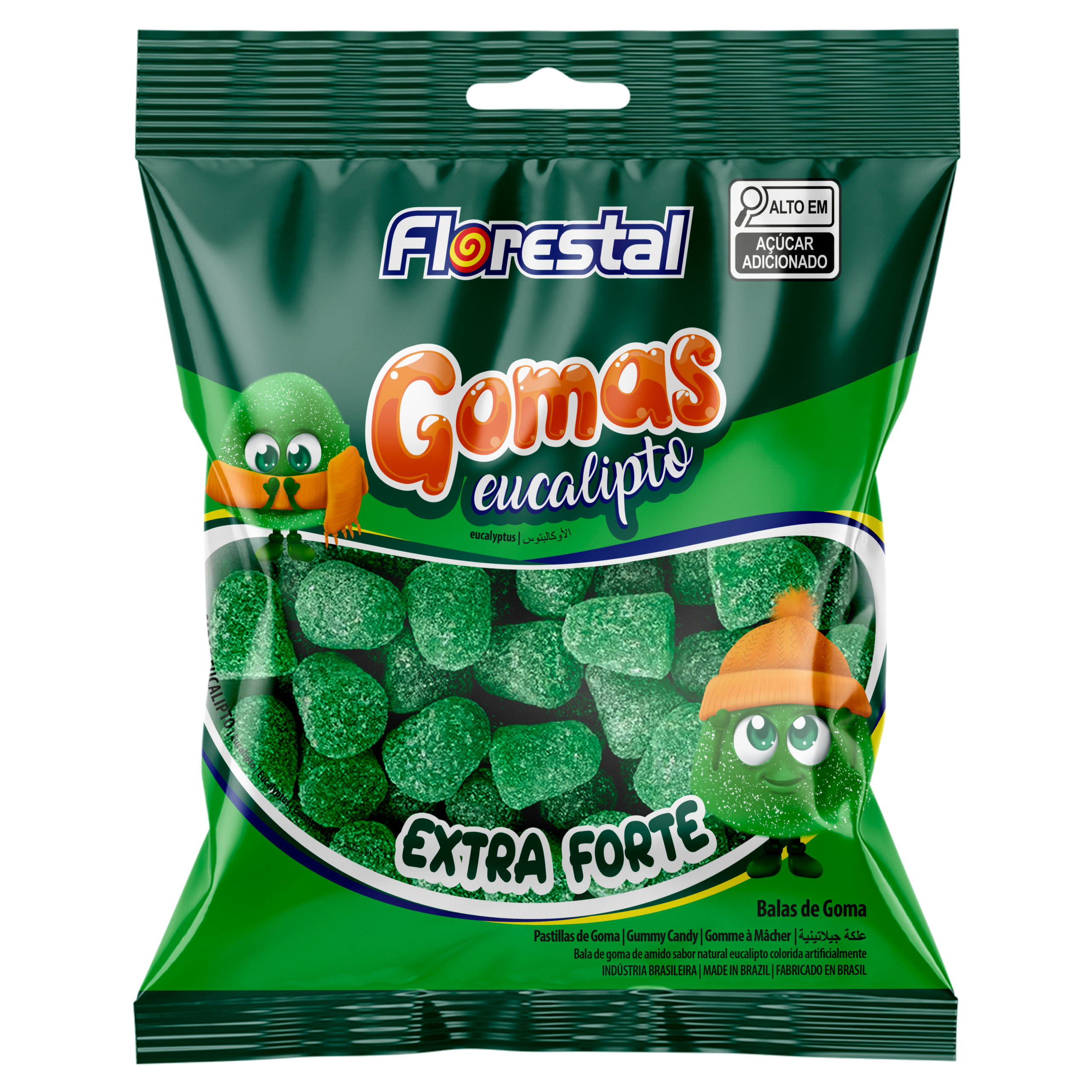 Florestal Jelly Candy - Eucaliptus - 60gx36